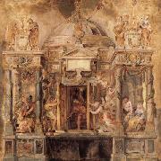 Peter Paul Rubens The Temle of Janus oil painting artist